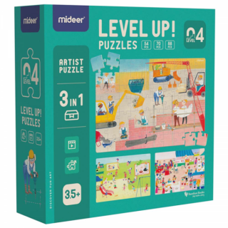 LEVEL UP! 04 - Motivy města - Puzzle - POŠKOZENÝ OBAL