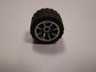 Leg Kolo 18mm × 14mm paprskové černá pneumatika 24 × 24 mělký běhoun kovově stří
