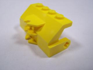 Lego autodíl kartáčový držák pro zametací vůz (uchycení závěs) žlutá,lego kartáč do myčky,levné lego,lego myčka,