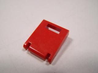 Lego Box 2 × 2 × 2 dveře s okénkem červená