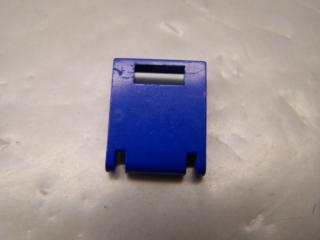 Lego Box 2 × 2 × 2 dveře s okénkem modrá