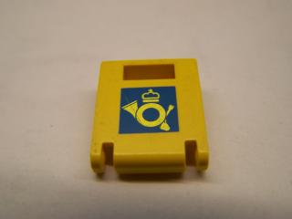 Lego Box 2 × 2 × 2 dveře s okénkem s potiskem poštovní trumpety