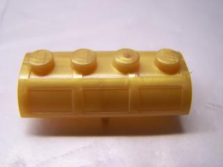 Lego box truhla (víko) silný závěs perlově zlatá