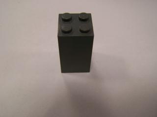 Lego Brick 2 × 2 × 3 tmavě modrošedá