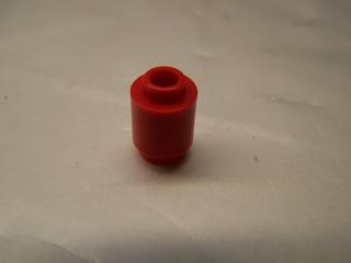 Lego Brick, kruhové 1 × 1 otevřený nop červená