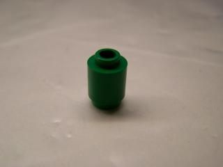 Lego Brick, kruhové 1 × 1 otevřený nop zelená