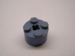 Lego Brick kruhové 2 × 2 písečně modrá