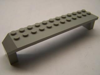 Lego Brick Oblouk 2 × 14 × 2 1/3 světle šedá