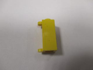 Lego Brick upravené 1 × 1 × 2 s držákem okenic žlutá