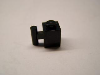 Lego Brick upravené 1 × 1 s držadlem černá