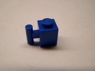 Lego Brick upravené 1 × 1 s držadlem modrá