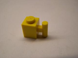 Lego Brick upravené 1 × 1 s držadlem žlutá