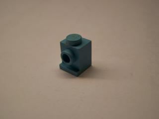 Lego Brick upravené 1 × 1 s držákem světel obláčkově modrá
