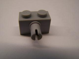 Lego Brick upravené 1 × 2 s nopem světle modrošedá