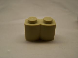 Lego Brick upravené 1 × 2 tvarovaná tělová
