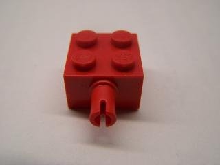 Lego Brick upravené 2 × 2 s nopem červená