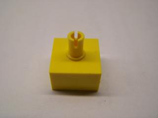 Lego Brick upravené 2 × 2 s vrchním nopem žlutá