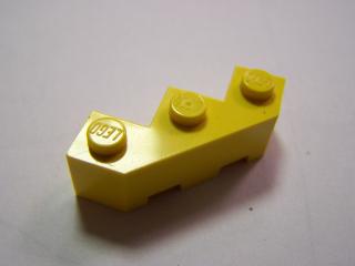Lego Brick upravené 3 × 3 fazeta žlutá