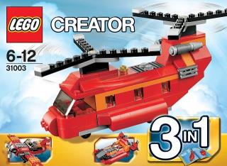 Lego Creator 31003 Červený vrtulník,klocki tanie,lego levně,lego