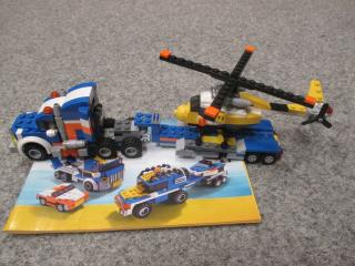 Lego Creator 5765 Kamion s helikopterou