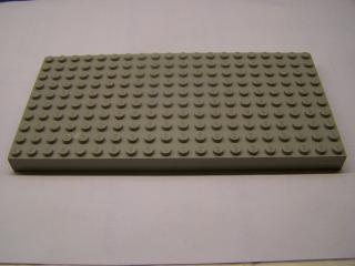 Lego Deska 10 × 20 vysoká světle šedá