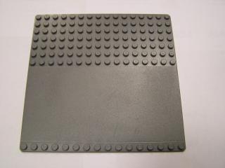 Lego Deska baseplate 16 × 16 příjezdová cesta tmavě modrošedá