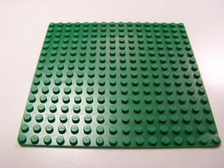 Lego Deska baseplate 16 × 16 zelená
