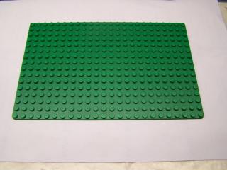 Lego Deska baseplate 16 × 22 zelená
