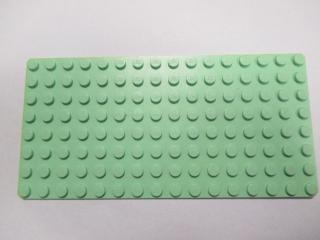 Lego Deska baseplate 8 × 16 světle zelená