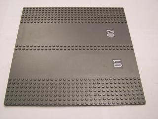 Lego Deska baseplate silnice 32 × 32 s 2 příjezdovými cestami s vzorem 01 a 02