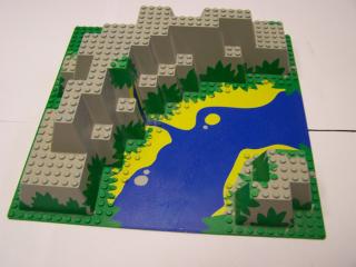 Lego,Deska,klocki tanie,kaňon,tvarované