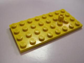 Lego Deska upravená 4 × 8 žlutá s nopem