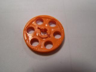 Lego Disk Technic klínový (řemenice) oranžová