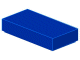 Lego Dlaždice 1 × 2 s drážkou modrá