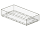 Lego Dlaždice 1 × 2 s drážkou průhledná čirá
