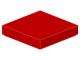 Lego Dlaždice 2 × 2 s drážkou červená