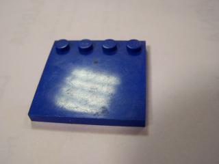 Lego Dlaždice upravená 4 × 4 s nopy na hranách modrá