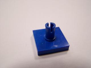 Lego dlaždice upravené 2 × 2 s nopem modrá