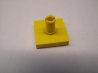 Lego dlaždice upravené 2 × 2 s nopem žlutá