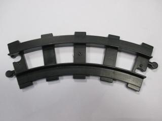 Lego Duplo kolej vlaková zatáčka dlouhá černá