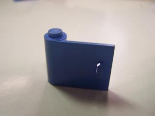 Lego Dveře 1 × 3 × 2 levé středně modrá