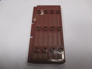 Lego Dveře 1 × 5 × 7 1/2 palisády červenohnědá