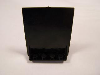 Lego Dveře 2 × 5 × 5 otočný držák plochý základ černá