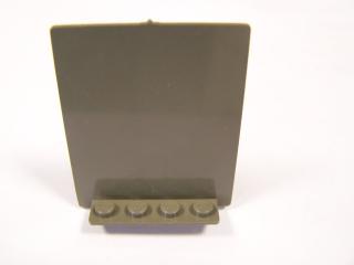 Lego Dveře 2 × 5 × 5 otočný držák plochý základ tmavě šedá
