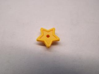 Lego Friends hvězda s držákem jasně světle oranžová