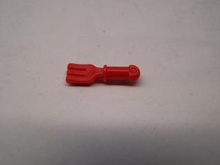 Lego Friends příbor vidlička červená