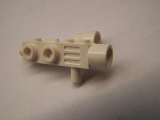 Lego Kamera s bočním pohledem (vesmírná zbraň) bílá