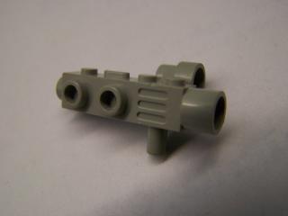 Lego Kamera s bočním pohledem (vesmírná zbraň) světle šedá
