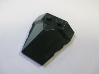 Lego Klín 4 × 4 pyramida tmavě zelená
