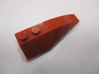 Lego Klín 6 × 2 pravý tmavě oranžová